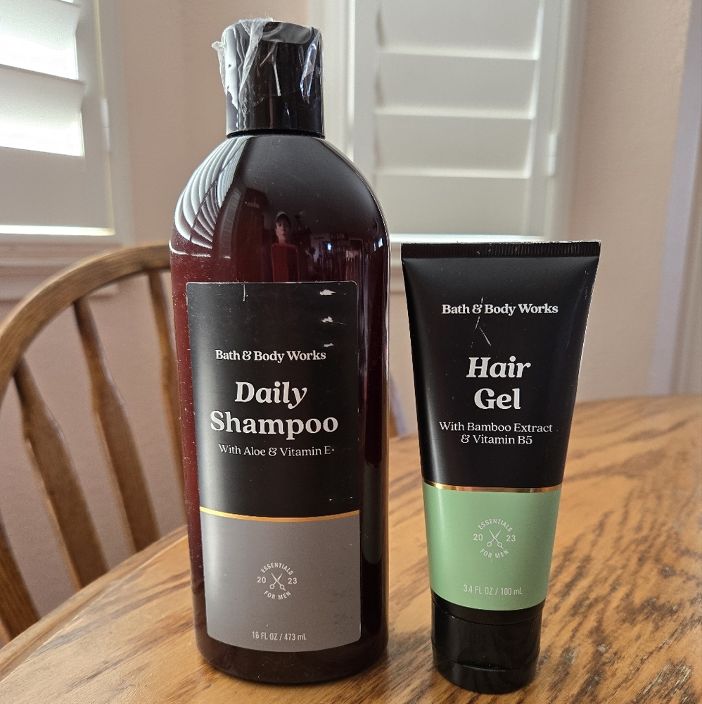 🛍BOGO 50% OFF🚿🫧NWT‼️ Bath & Body Works Men's Collection Duo of Hair Care